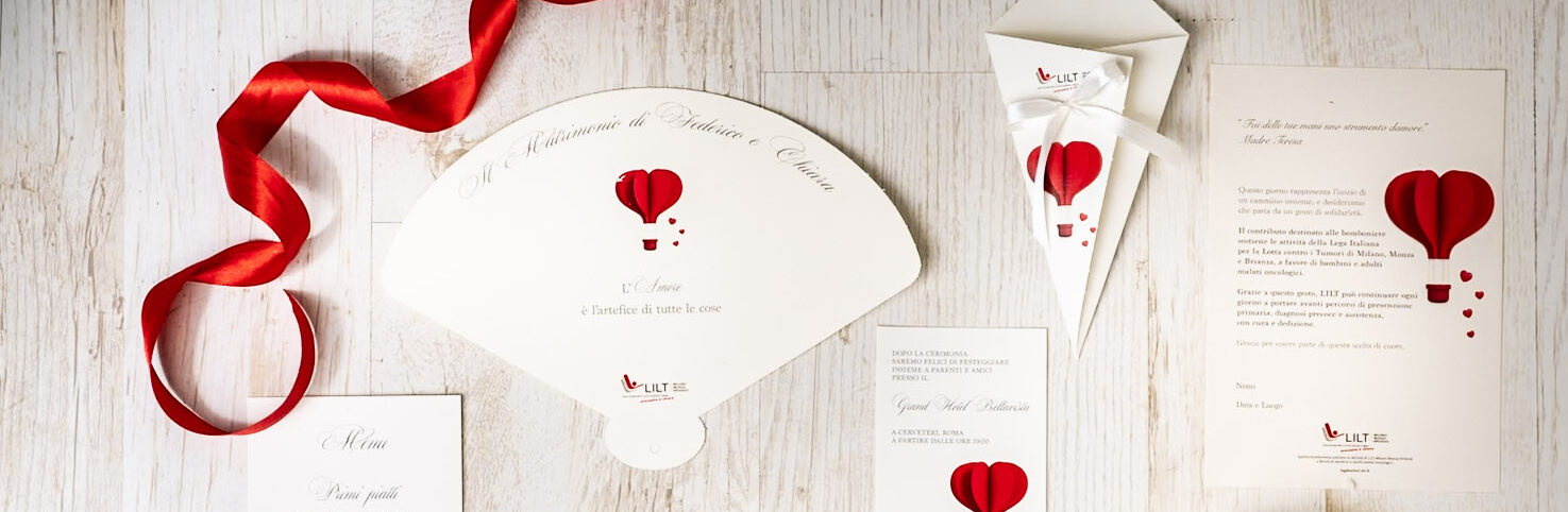 Bomboniere solidali LILT Linea Casa del Cuore