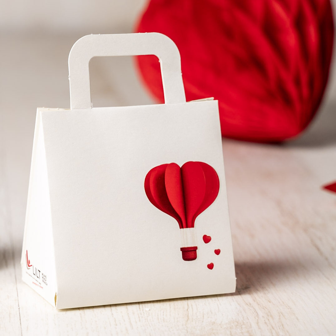 Scatolina Porta confetti Casa del Cuore