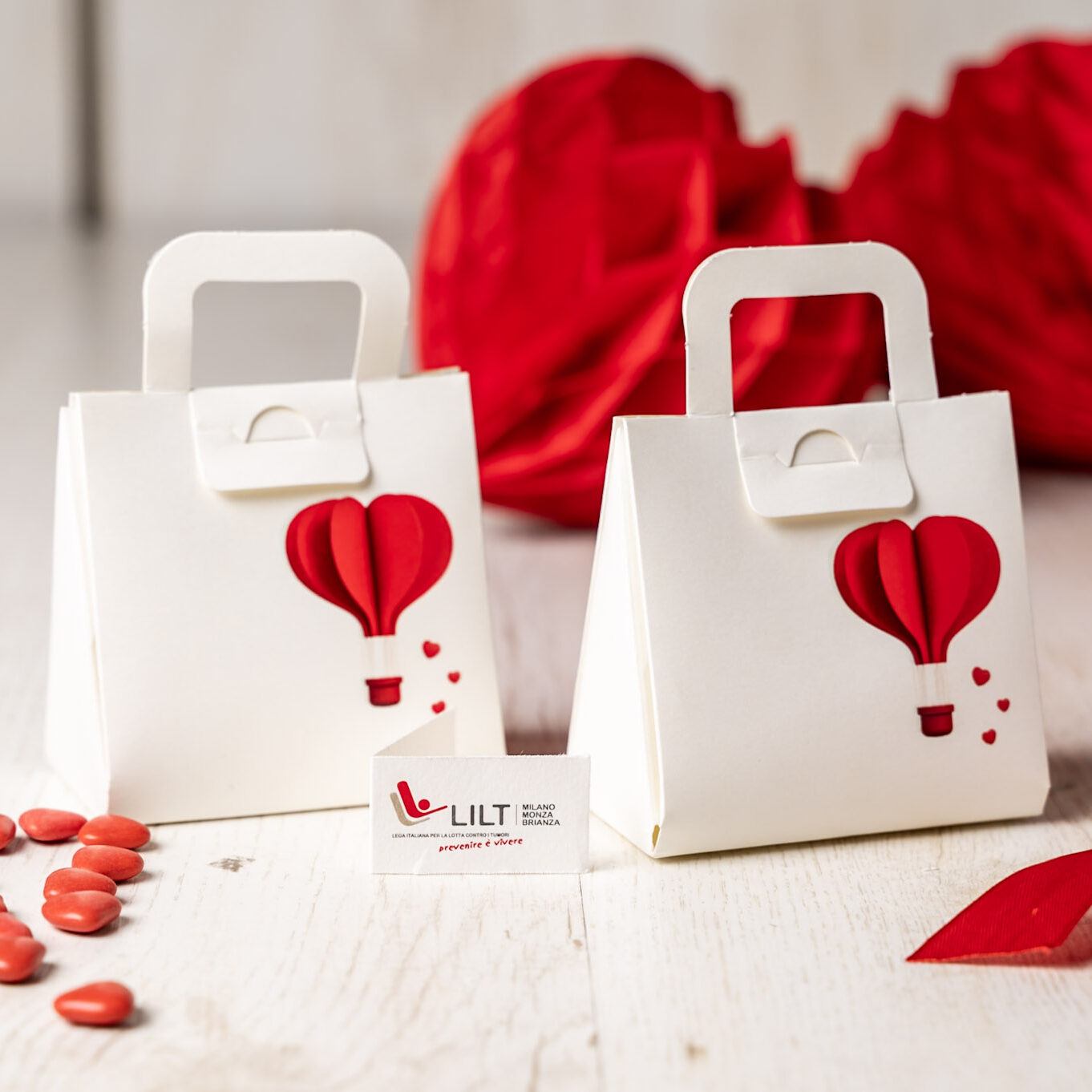 Scatolina Porta confetti Casa del Cuore - immagine 2